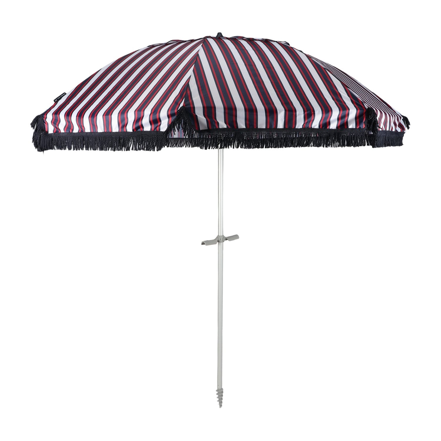 Member’s Mark 8 Feet Beach Umbrella with Fringe, Adjustable Tilt