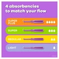 thumbnail image 2 of Tampax Radiant Tampons Trio Pack, Unscented, 77 ct., 2 of 9