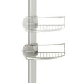 thumbnail image 3 of simplehuman Tension Pole Shower Caddy, extends 5ft - 8ft, 3 of 5