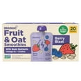 thumbnail image 1 of Brainiac Fruit and Oat Smoothie Pouches, 3.2 oz., 20 ct., 1 of 8