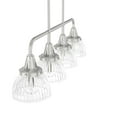 thumbnail image 8 of Hunter Cypress Grove with Clear Holophane Glass 4 Light Chandelier Ceiling Light Fixture, 8 of 10