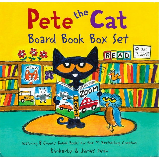 Pete the Cat Board Book Box Set, Board Book