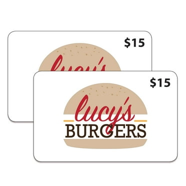 Lucy's Burgers $30 Gift Card Multi-Pack, 2 x $15