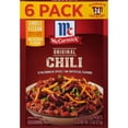 thumbnail image 1 of McCormick Chili Original Seasoning Mix 1.25 oz., 6 pk., 1 of 10