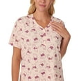thumbnail image 5 of Character Ladies 2-Piece Short Sleeve Henley and Crop Pant PJ Set, 5 of 7