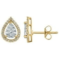 thumbnail image 2 of 0.96 CT. T.W. Diamond Earring and Pendant Necklace Set in 14K Gold, 2 of 9