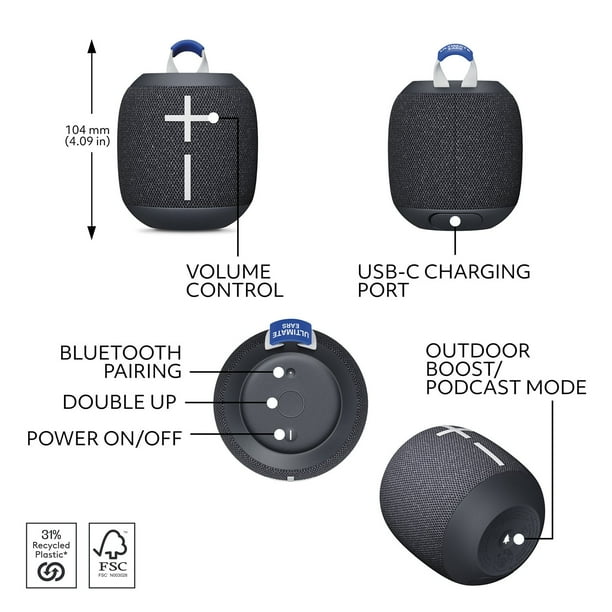 Ultimate Ears Wonderboom SE Wireless Bluetooth Speaker - Samsclub.com