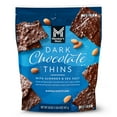 thumbnail image 1 of Member's Mark Dark Chocolate Thins with Almonds & Sea Salt, 20 oz., 1 of 5
