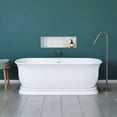 thumbnail image 6 of details by Becki Owens Freestanding Bathtub with Center Drain in Glossy White, 67" L x 31.5" W x 23.5" H, 6 of 13