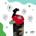 thumbnail image 6 of Zak Designs 20-oz. Stainless Steel Double Wall Beacon Straw Bottle for Kids, 2 pack, Choose Character, 6 of 7