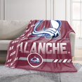 thumbnail image 2 of Logo Brands Colorado Avalanche 60"x70" Super Plush Blanket, 2 of 7