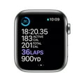 thumbnail image 4 of Apple Watch Series 6 Stainless Steel Case with Sport Band 44mm GPS + Cellular (Choose Color), 4 of 8