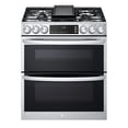 thumbnail image 1 of LG 6.9 cu.ft. Smart Gas Double Oven Slide-in Range, 1 of 18