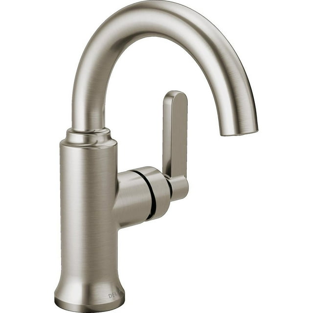 Delta Alux™ Single Handle Bathroom Faucet in Spotshield Brushed Nickel