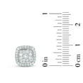 thumbnail image 7 of 1.20 CT. T.W. Cushion Shape Diamond Pendant and Earring Set in 14K Gold, 7 of 8