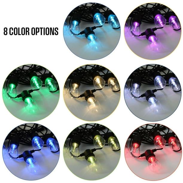 Westinghouse 36' Solar Powered LED Color Changing String Light Set