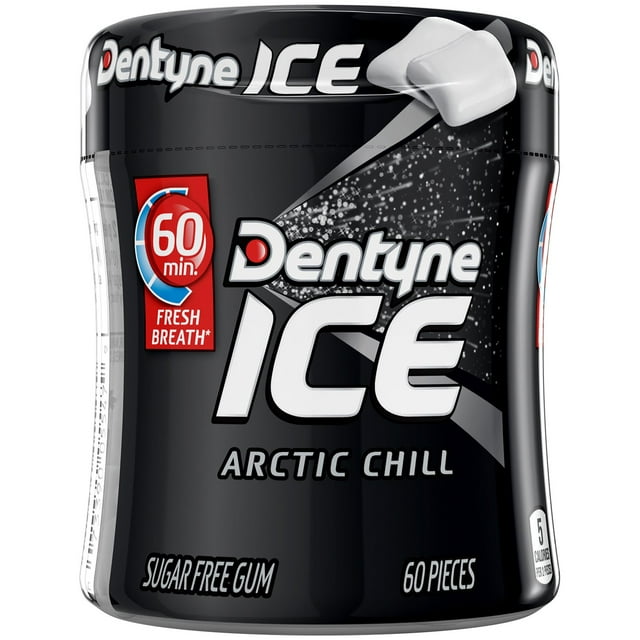 Dentyne Ice Arctic Chill Bottles, 60 pcs., 4 ct.