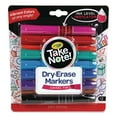 thumbnail image 1 of Crayola Take Note Dry-Erase Markers, Broad, Chisel Tip, Assorted, 12/Pack, 1 of 5