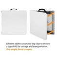 thumbnail image 7 of Lifetime 4' Commercial Grade Adjustable Fold-in-Half Table, 7 of 12