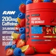 thumbnail image 3 of RAW Essentials Pre workout Powder Triple Flavor, 1.33 lbs., 3 of 8