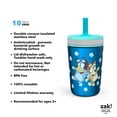 thumbnail image 4 of Zak Designs 12-oz. Stainless Steel Double-Wall Tumbler for Kids with Straw, 2-Piece Set, 4 of 6