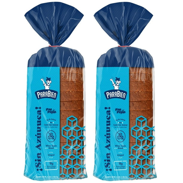 Pan Pepin Parabien Sin Azuuuca, 21.5 oz., 2 pk. - Samsclub.com