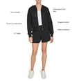 thumbnail image 3 of DKNY Women's Terry Zip Front Jacket, 3 of 6