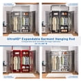 thumbnail image 5 of Seville Classics UltraHD Expandable Garment Hanging Rod, Multiple Sizes, 5 of 15