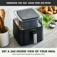 thumbnail image 2 of GreenPan Clearview 7-Quart Air Fryer with 360° Clear-View Window, 2 of 11