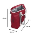 thumbnail image 4 of Logo Brands Arkansas Razorbacks Gameday Insulated Tote, 4 of 4