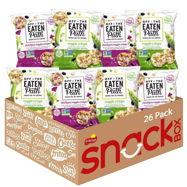 Off The Eaten Path Variety Pack Veggie Crisps, 1.25 oz., 26 pk.