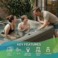 thumbnail image 5 of Lifesmart LS100DX 4-Person 20-Jet 110v Plug and Play Spa with Waterfall, 5 of 10