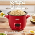 thumbnail image 4 of Dash Mini 2-Cup Rice Cooker with Keep Warm Function, Choose Color, 4 of 7