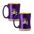 thumbnail image 1 of Logo Brands East Carolina Pirates 14oz Relief Mug Set, 1 of 5