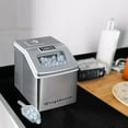 thumbnail image 3 of Frigidaire Ice Maker, Countertop Stainless Steel Ice Maker with Transparent Window, Clear Ice Cube Maker with 40 lbs. Capacity, Ice Maker Machine, 3 of 12