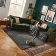 thumbnail image 4 of Oversized Cozy Night Cloud Throw Blanket, 110" x 132", 4 of 6
