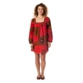 thumbnail image 1 of BILA Women's Siesta Long Sleeve Cotton Mini Dress, 1 of 9