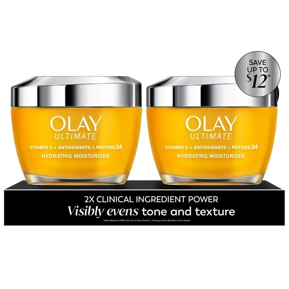 Olay Ultimate Vitamin C Hydrating Moisturizer, 1.7 oz., 2 pk.
