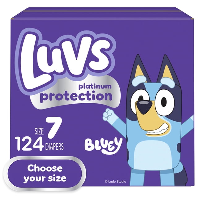 Luvs Pro Level Leak Protection Diapers, Sizes 1-8