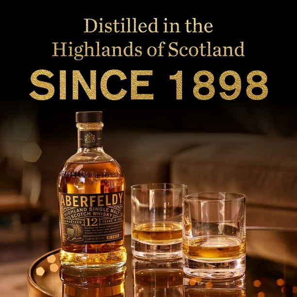 Aberfeldy 12 Year Old Single Malt Scotch Whisky 750 ml - Samsclub.com