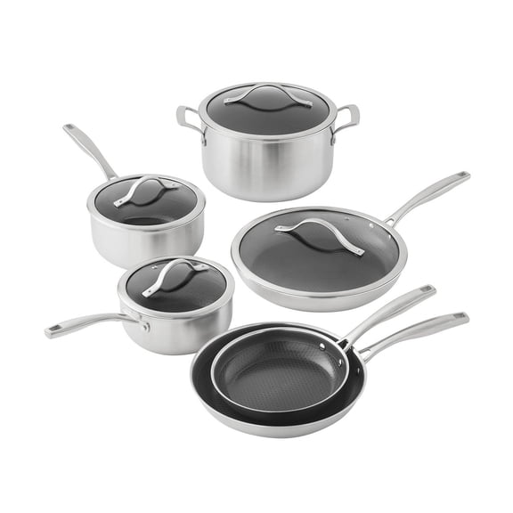 Member's Mark 10-Piece Hybrid Ceramic Nonstick Cookware Set