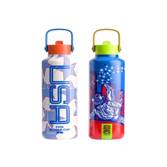 Atelier Sportif FIFA World Cup 2026 Performance Insulated Water Bottle, 2-Pack