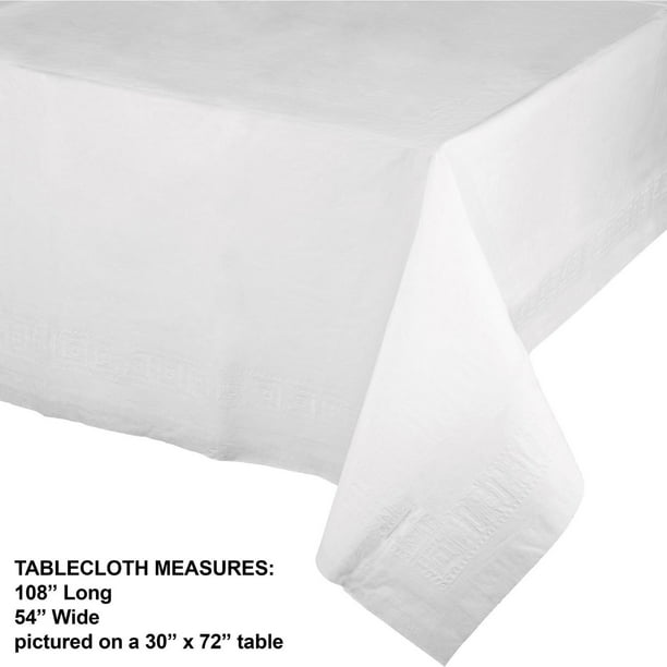 Member's Mark White 3-Ply Tissue Tablecovers, 54