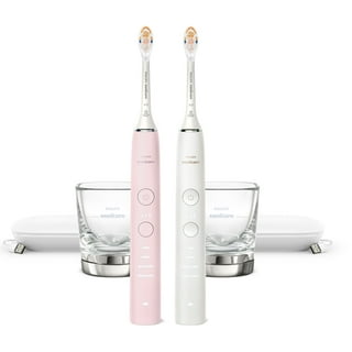 Philips Sonicare DiamondClean Power Toothbrush, Pink and White, 2 pk.