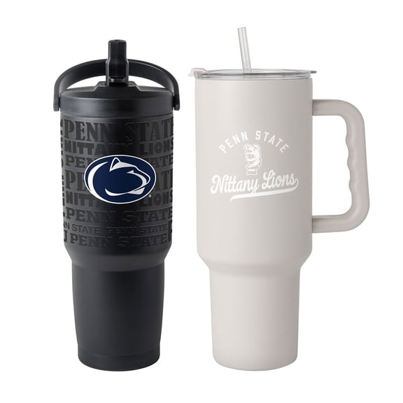 Logo Brands Penn State Nittany Lions Stainless Steel Tumbler Set