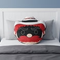 thumbnail image 2 of Logo Brands Texas Tech Red Raiders Puff Pillow, 2 of 5