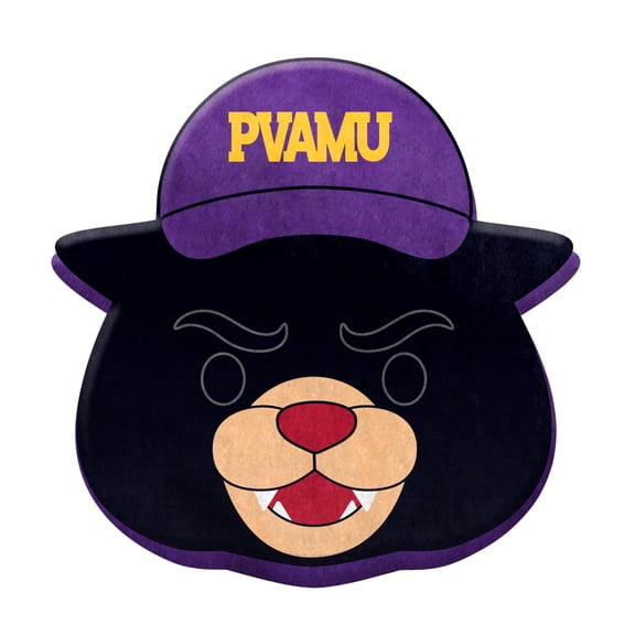 Logo Brands Prairie View A&M Panthers Puff Pillow
