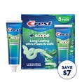 thumbnail image 1 of Crest Complete + Scope Outlast Ultra Toothpaste, 6.3 oz., 5 pk., 1 of 9
