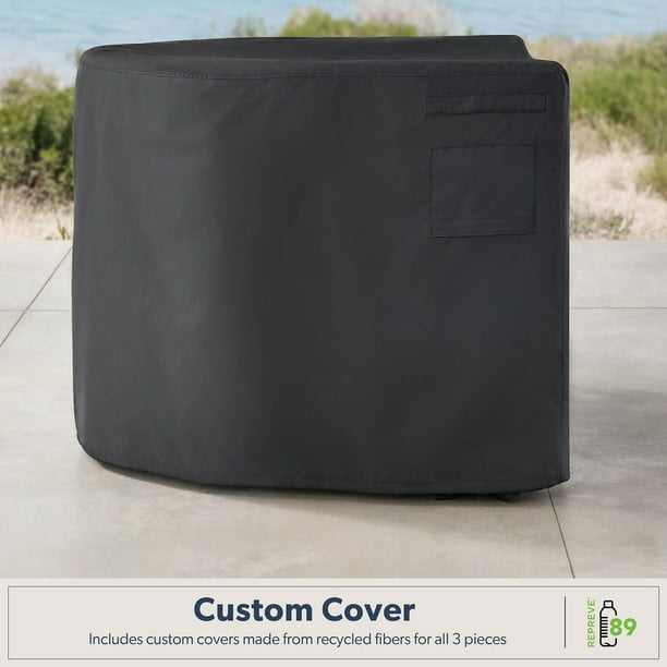 Member's Mark Halifax Bistro Set with Sunbrella Fabric, 3pc