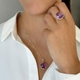 thumbnail image 5 of Solitaire Gemstone Pendant Necklace in 14K Gold, 5 of 6